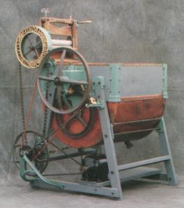 Description: Thor drum-type washing machine, ca. 1908
